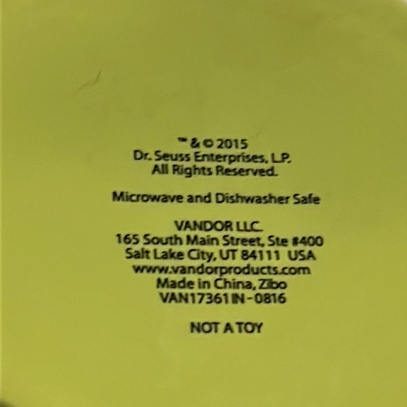 LARGE Dr Seuss Merry Grinchmas Mug Grinch & Dog 2015 - Picture 6 of 9